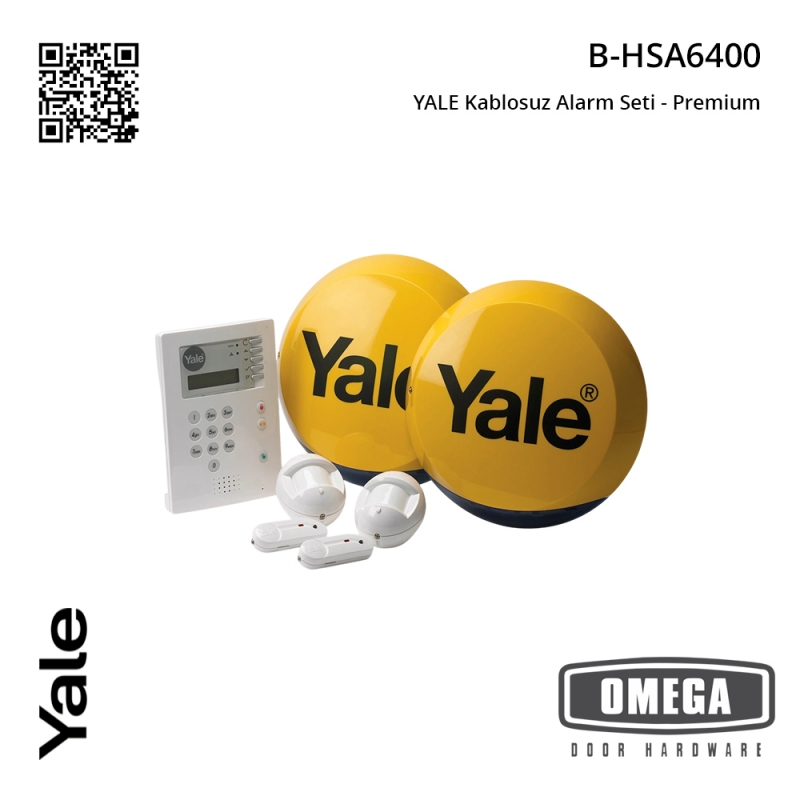 YALE Kablosuz Alarm Seti - Premium