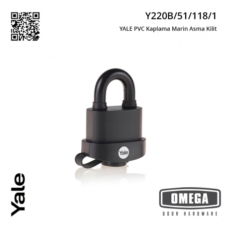 YALE PVC Kaplama Marin Asma Kilit