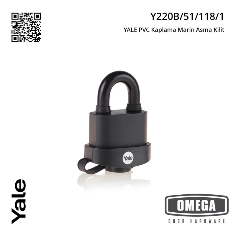 YALE PVC Kaplama Marin Asma Kilit
