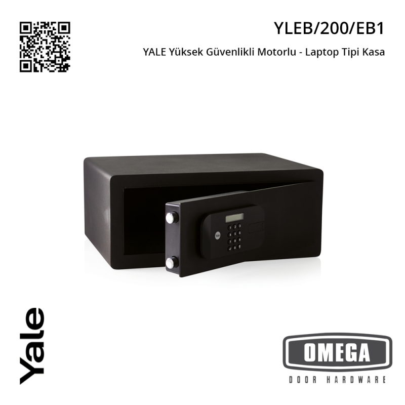 YALE Yüksek Güvenlikli Motorlu - Laptop Tipi Kasa