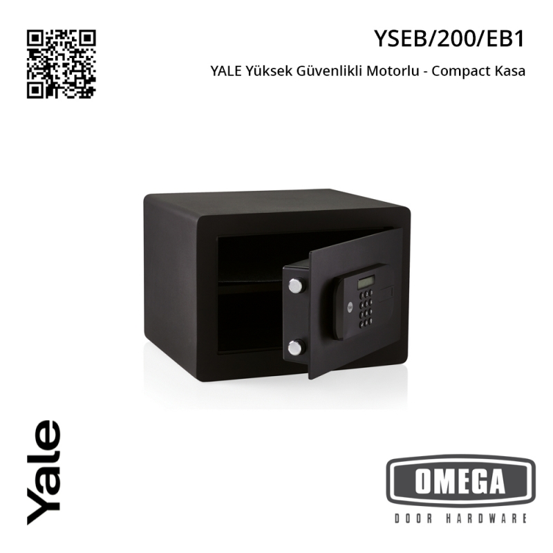YALE Yüksek Güvenlikli Motorlu - Compact Kasa
