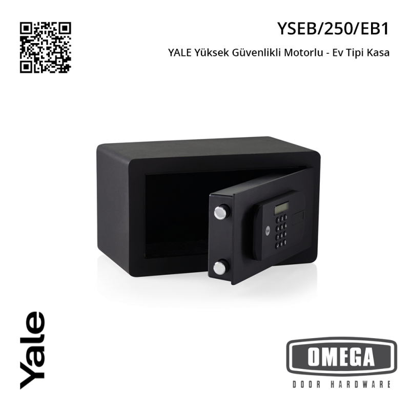 YALE Yüksek Güvenlikli Motorlu - Ev Tipi Kasa
